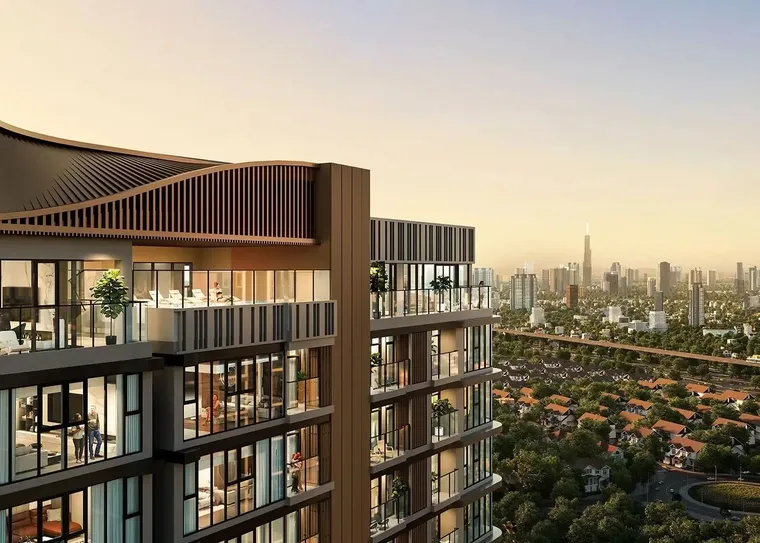 Phối cảnh Eaton Park 2