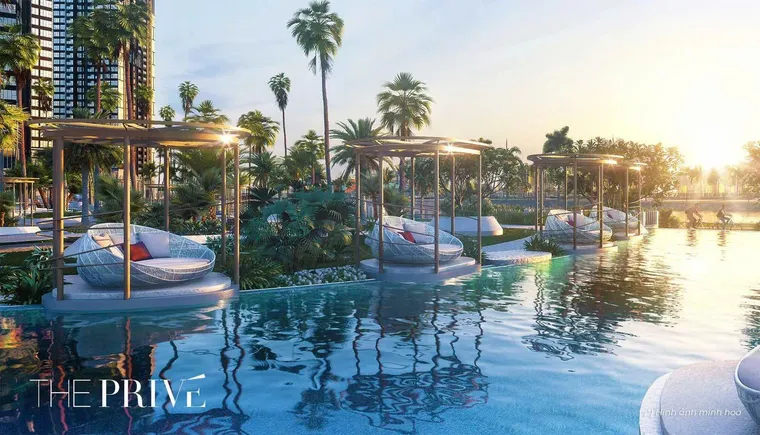 Phối cảnh The Privé 2