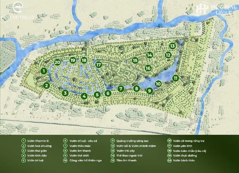 Phối cảnh Eco Retreat (EcoRetreat Long An) 2