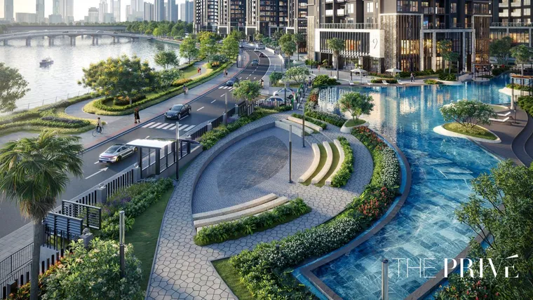 Phối cảnh The Privé 3