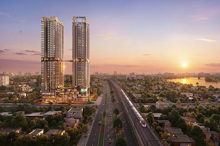 Phối cảnh The Emerald Boulevard 3