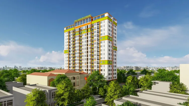 Phối cảnh Phú Định Riverside 3