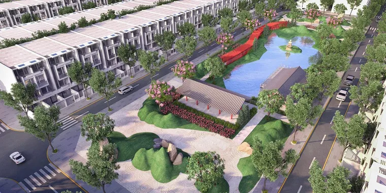 Phối cảnh KITA Airport City (Stella Mega City) 3