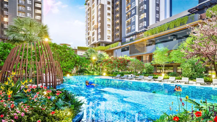 Phối cảnh Phú Mỹ Hưng Harmonie 3