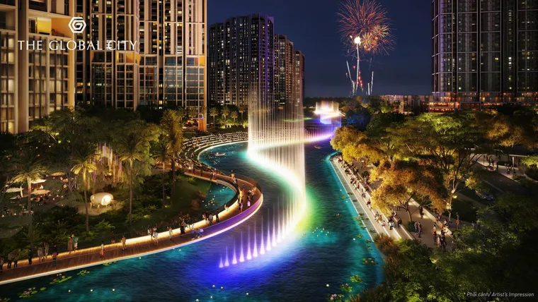 Phối cảnh The Global City 3