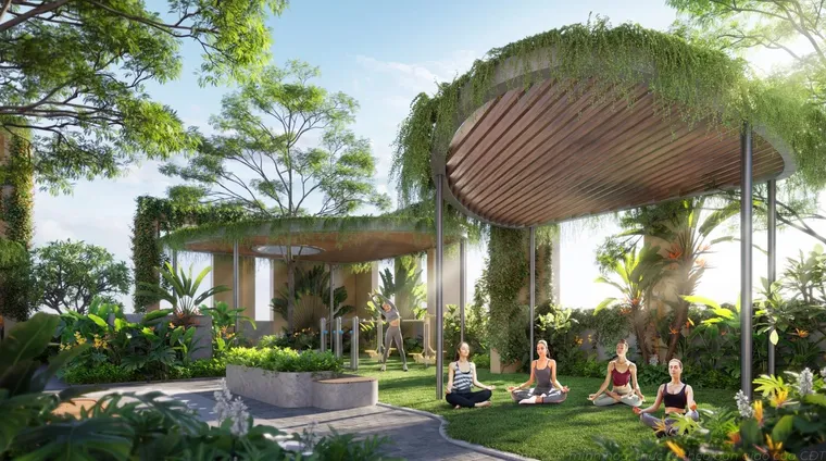 Phối cảnh A&T Sky Garden 3