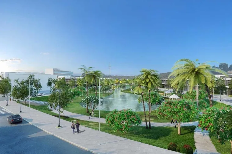 Phối cảnh Nam Phương City Bảo Lộc 3