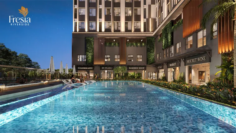 Phối cảnh Fresia Riverside (Khu nhà ở thương mại Tân Vạn) 3