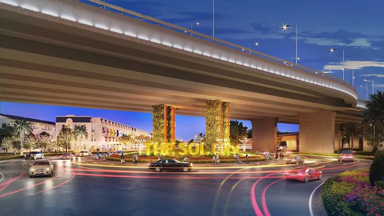 Phối cảnh The Sol City 3
