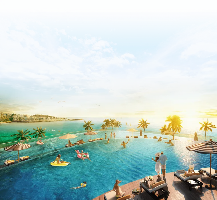 Phối cảnh Hòn Thơm Paradise Island 4