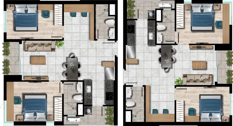 Phối cảnh River Collection (Dream Home Biên Hòa Riverside) 4