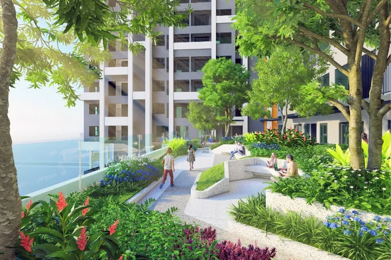 Phối cảnh MIDORI PARK The NEST 4
