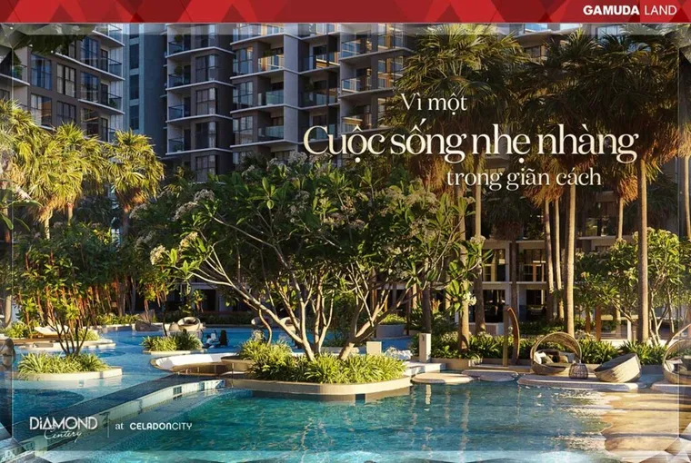 Phối cảnh Celadon City — The Glen & Diamond (Gamuda Land) 4