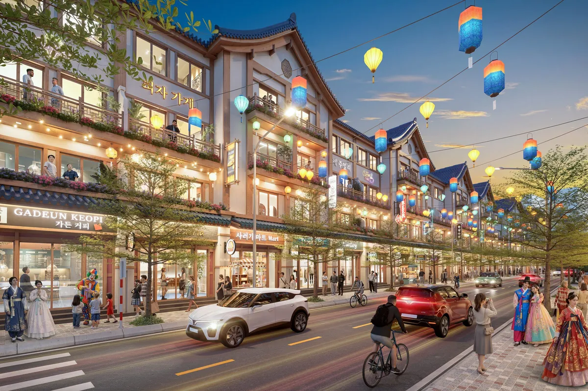 Phố Hàn Quốc — Khu Lam Ngọc