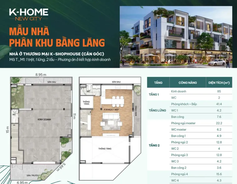 Phối cảnh K-Home New City 4