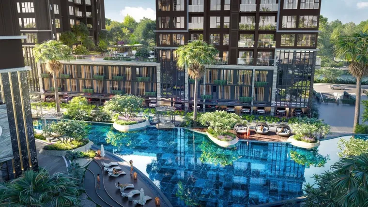 Phối cảnh The Privé 4