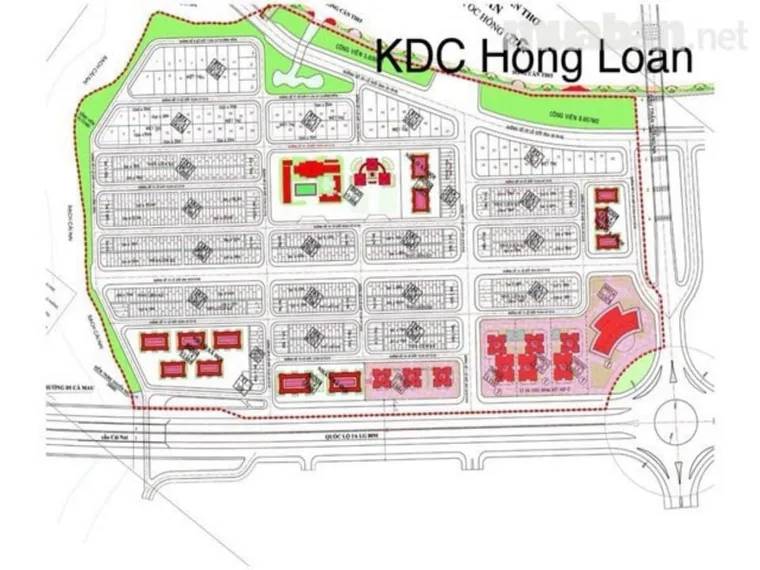 Phối cảnh Khu dân cư Hồng Loan (KĐT Mỹ Hưng) 5