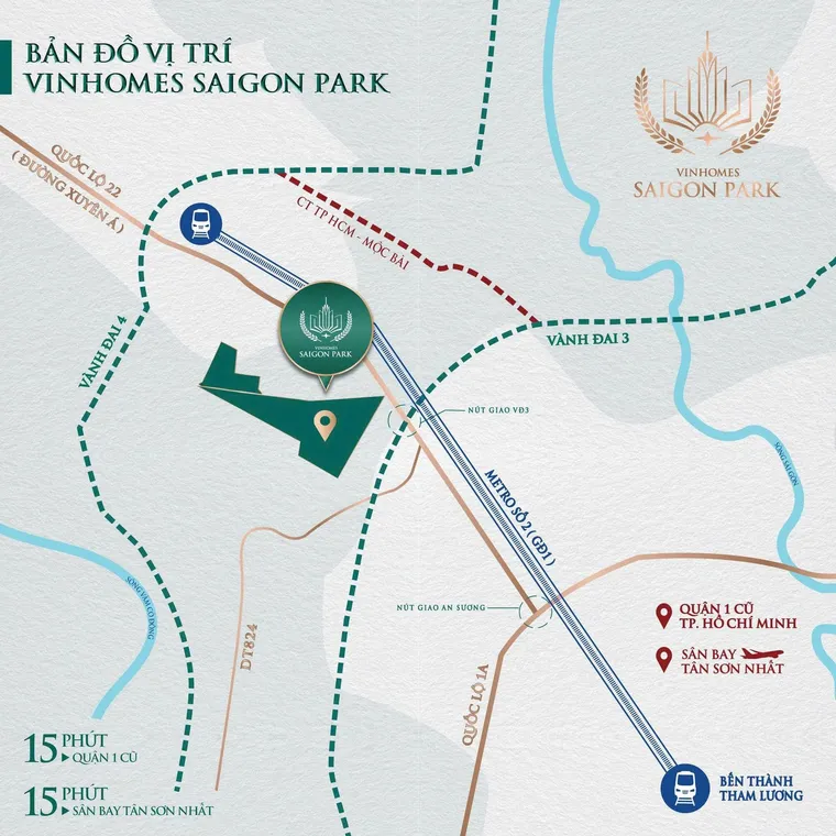 Phối cảnh Vinhomes Saigon Park (Vinhomes Hóc Môn) 5