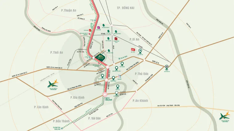 Phối cảnh The Emerald Boulevard 5