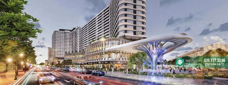 Phối cảnh Khu đô thị Vạn Phúc City 5