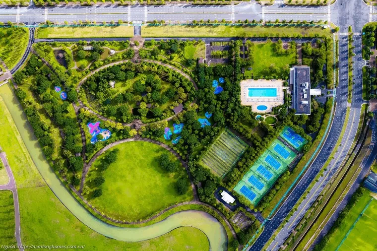 Phối cảnh Khu đô thị Waterpoint Nam Long 5