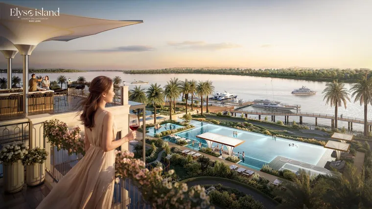 Phối cảnh Elyse Island Đại Phước 6