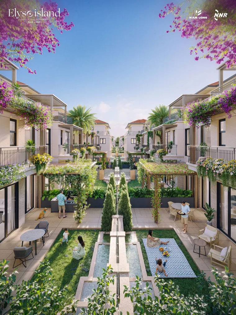 Phối cảnh Elyse Island Đại Phước 8