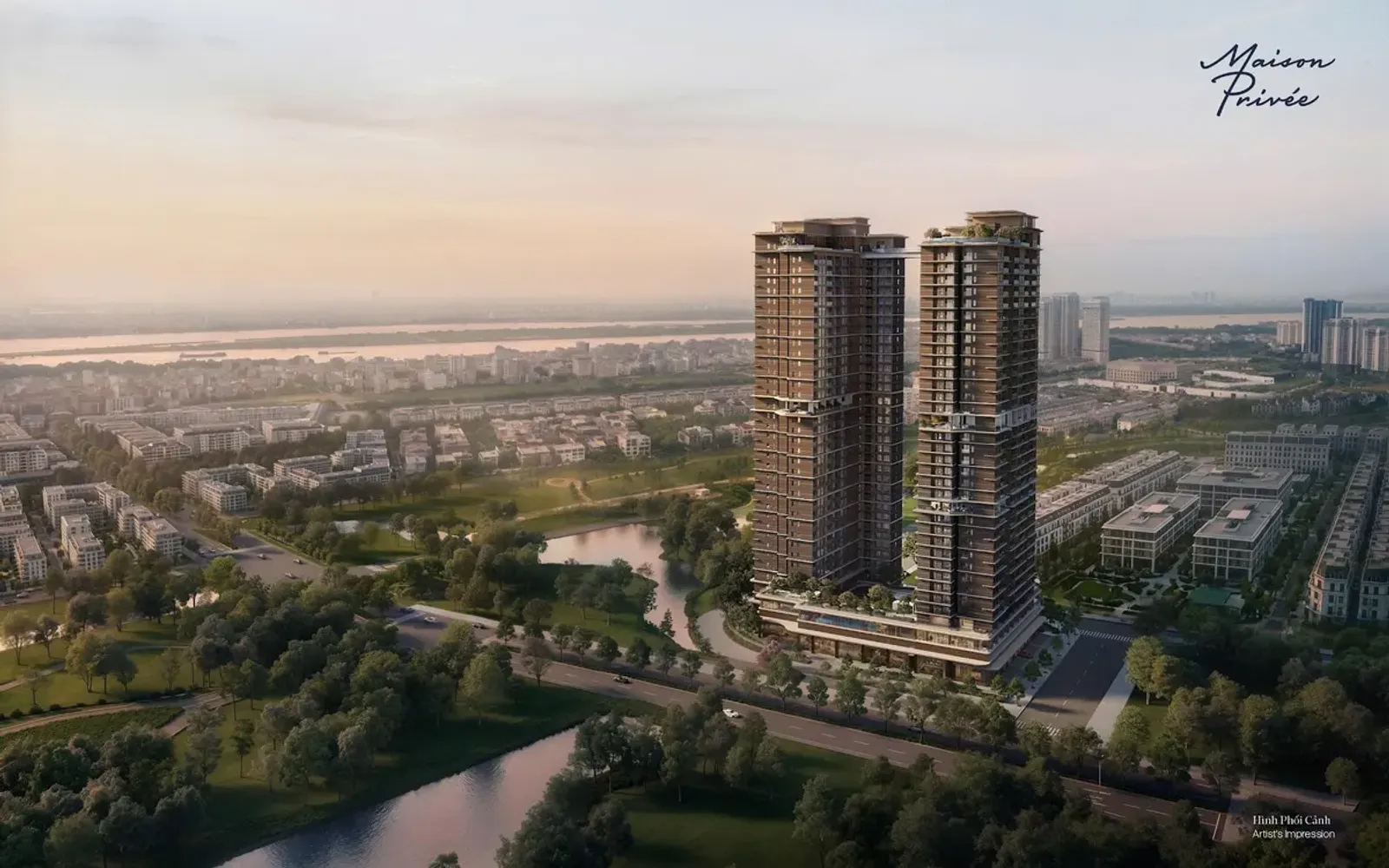 Phối cảnh Maison Privée Ciputra