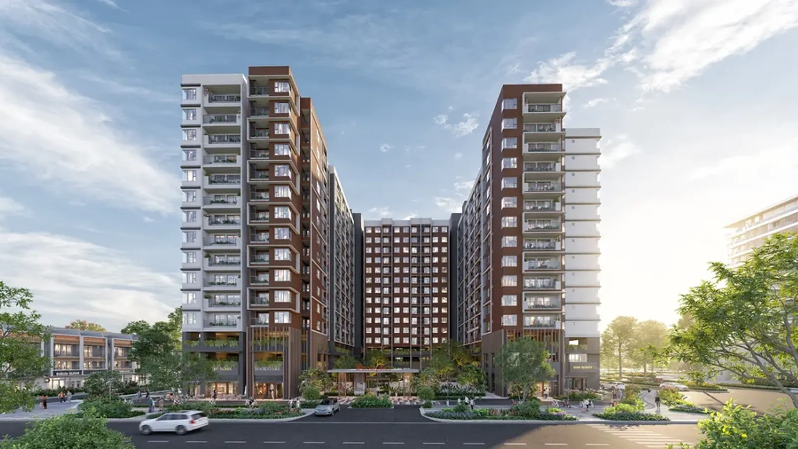 Phối cảnh minh họa Persa Place tại SpringVille