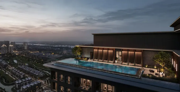 Phối cảnh minh họa dự án Maison Privée Ciputra 2