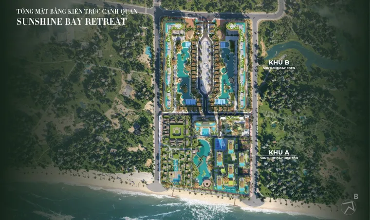 Phối cảnh Sunshine Bay Retreat Vũng Tàu 1